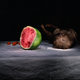 Wombat with Watermelon